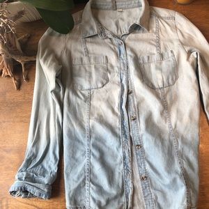 Lauren Conrad Jean button up